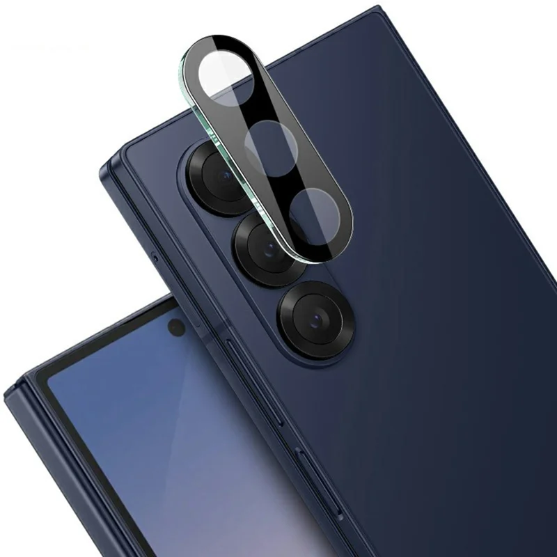 IMAK For Samsung Galaxy Z Fold7 5G Tempered Glass Lens Film + Acrylic Cap (Black Version)