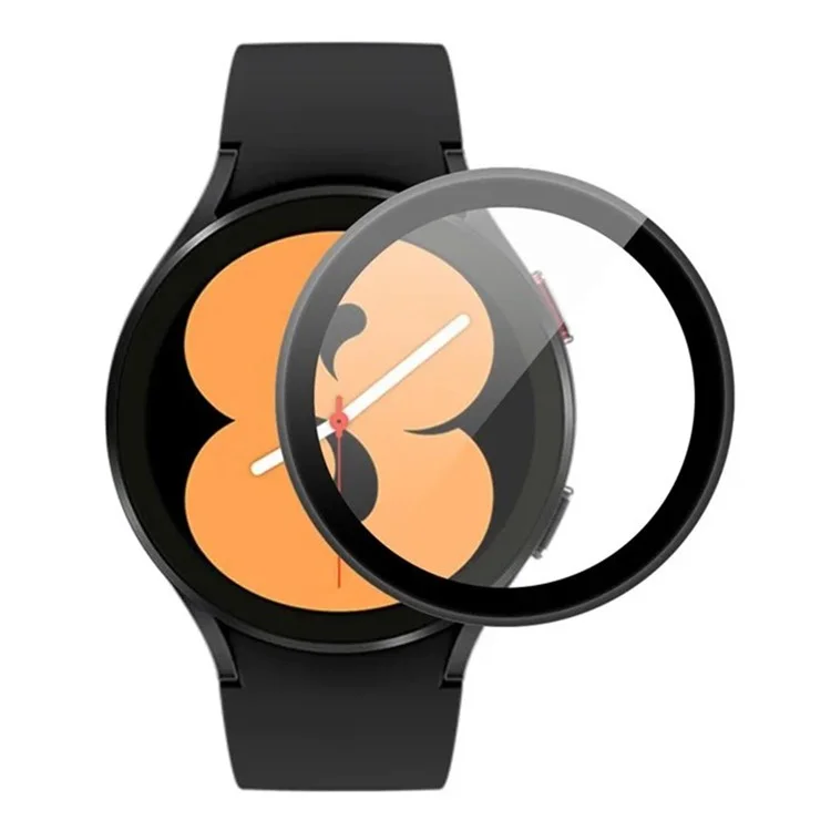 WANLONFENG Protection d'écran pour Samsung Galaxy Watch4 40mm Bord Incurvé 3D Film Souple PMMA