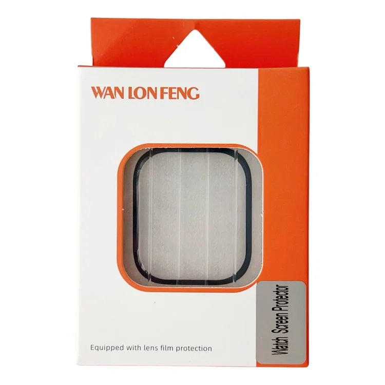 WANLONFENG Protection d'écran pour Samsung Galaxy Watch4 40mm Bord Incurvé 3D Film Souple PMMA