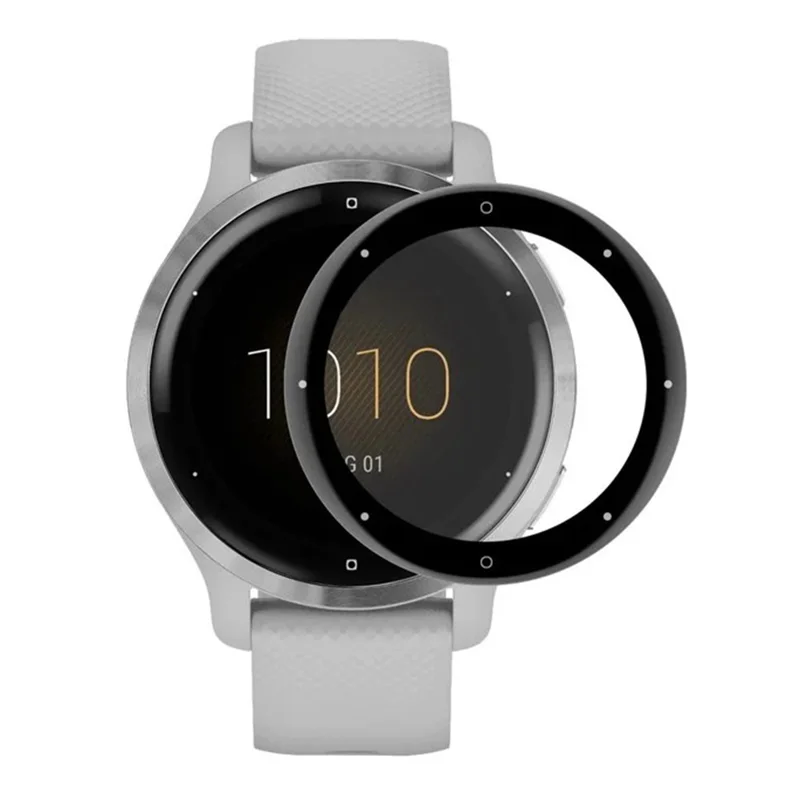 WANLONFENG Screen Protector For Garmin Venu 2S 3D Curved Edge PMMA Soft Film