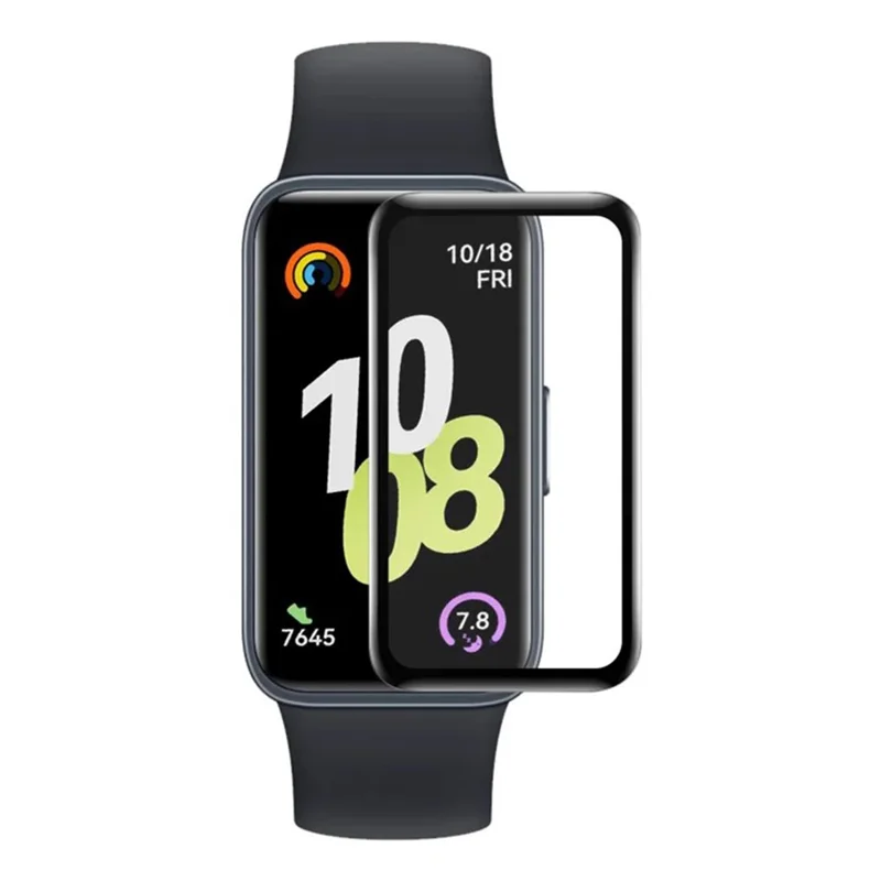 WANLONFENG Displayschutz für Huawei Band 10 3D Curved Edge PMMA Weichfolie