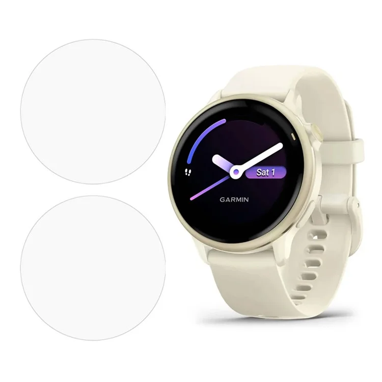 2Pcs For Garmin Vivoactive 6 Screen Protector Smart Watch Clear TPU Film