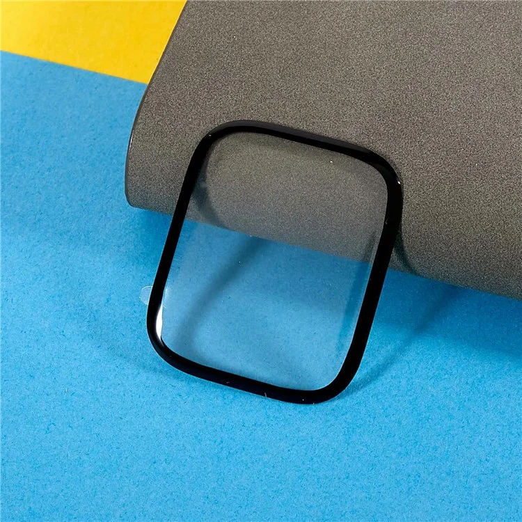 2 Pièces / Pack Protection d'écran pour Montre Connectée Huami Amazfit Bip 6 Film HD Transparent PMMA (Bordure Noire)
