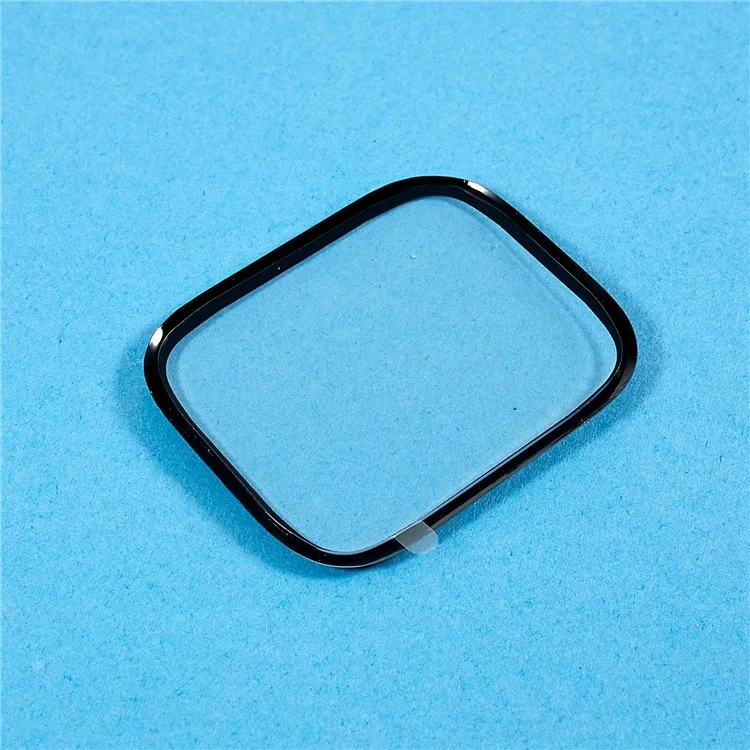 2 Pièces / Pack Protection d'écran pour Montre Connectée Huami Amazfit Bip 6 Film HD Transparent PMMA (Bordure Noire)