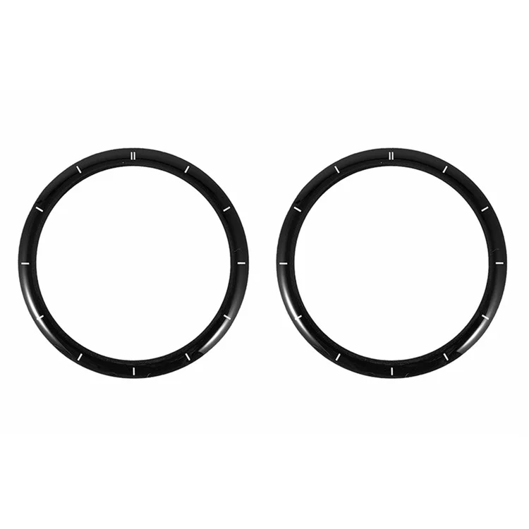 2Pcs / Pack For Oppo Watch X2 Mini Screen Protector Smart Watch HD Clear PMMA Film - Black Edge