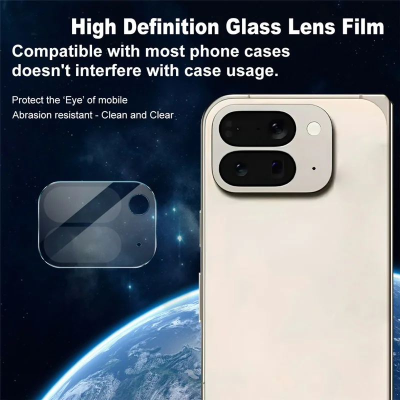 IMAK For Google Pixel 10 Pro Fold Camera Lens Protector Slim Tempered Glass Lens Film