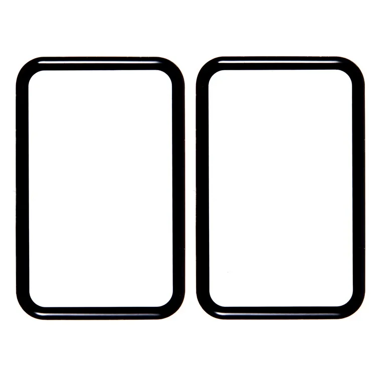 Pack de 2 Protectores de Pantalla para Honor Band 10 Película HD Clara PMMA (Borde Negro)