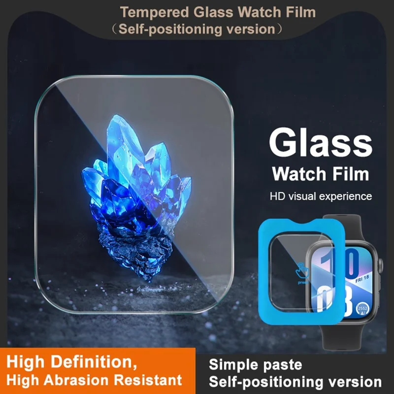 IMAK For Huawei Watch Fit 4 Pro Tempered Glass Screen Protector with Installation Tool