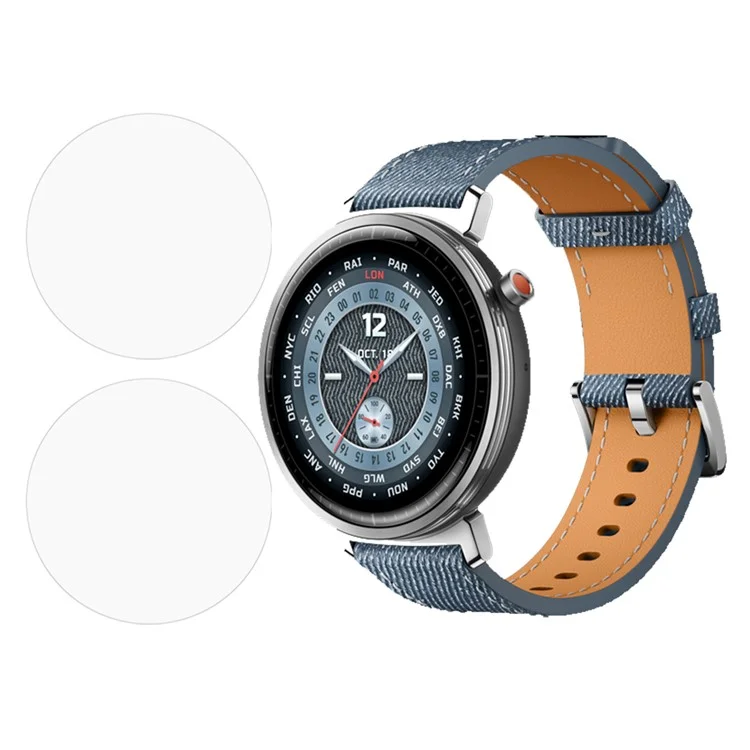 2 Pezzi Pellicola Protettiva per Schermo per Smartwatch Honor Watch Fit in TPU Trasparente