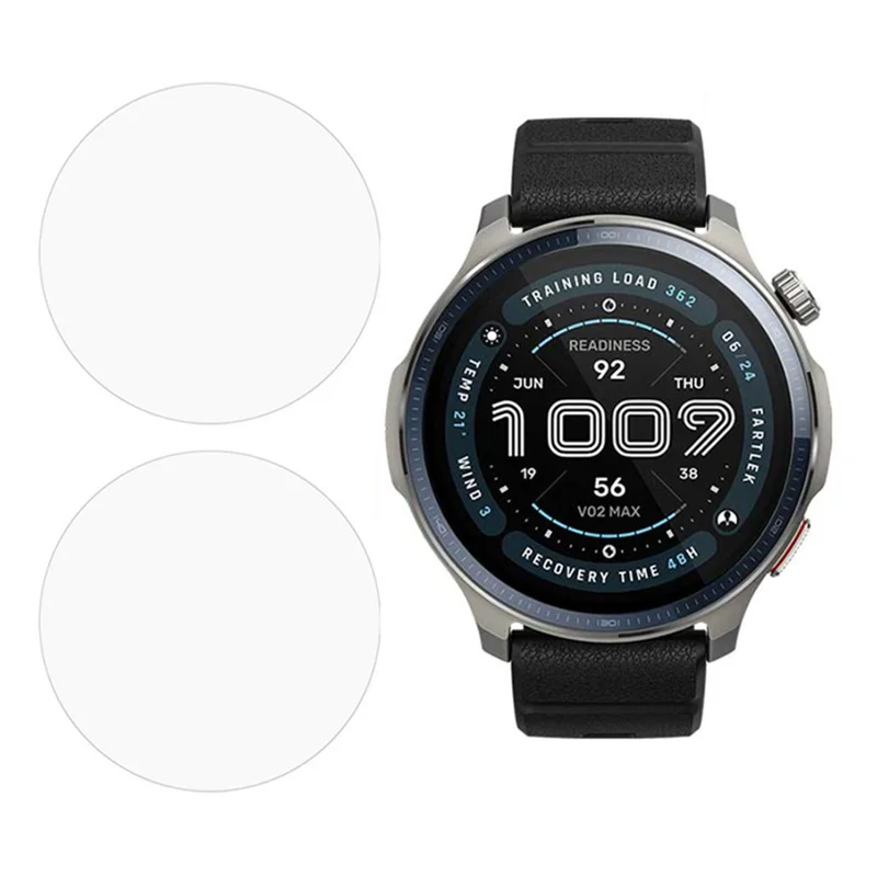 2Pcs For Huami Amazfit Balance 2 Screen Protector Tempered Glass 2.5D HD Watch Screen Film