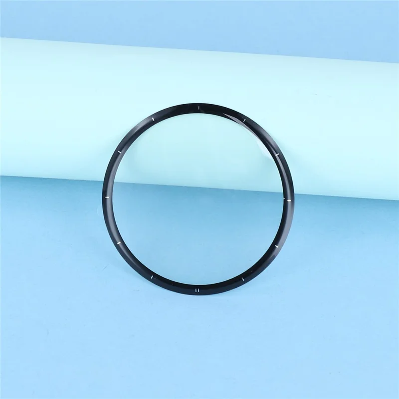 2 Unidades / Pacote Protetor de Tela para Smartwatch Huawei Watch 5 42mm HD Transparente Película PMMA (Borda Preta)
