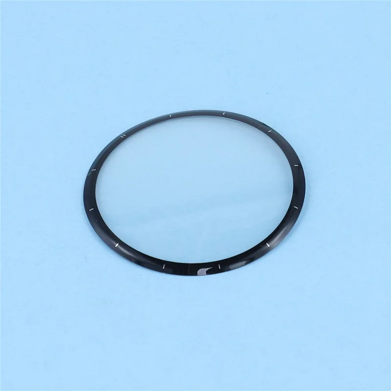 2 Unidades / Pacote Protetor de Tela para Smartwatch Huawei Watch 5 42mm HD Transparente Película PMMA (Borda Preta)