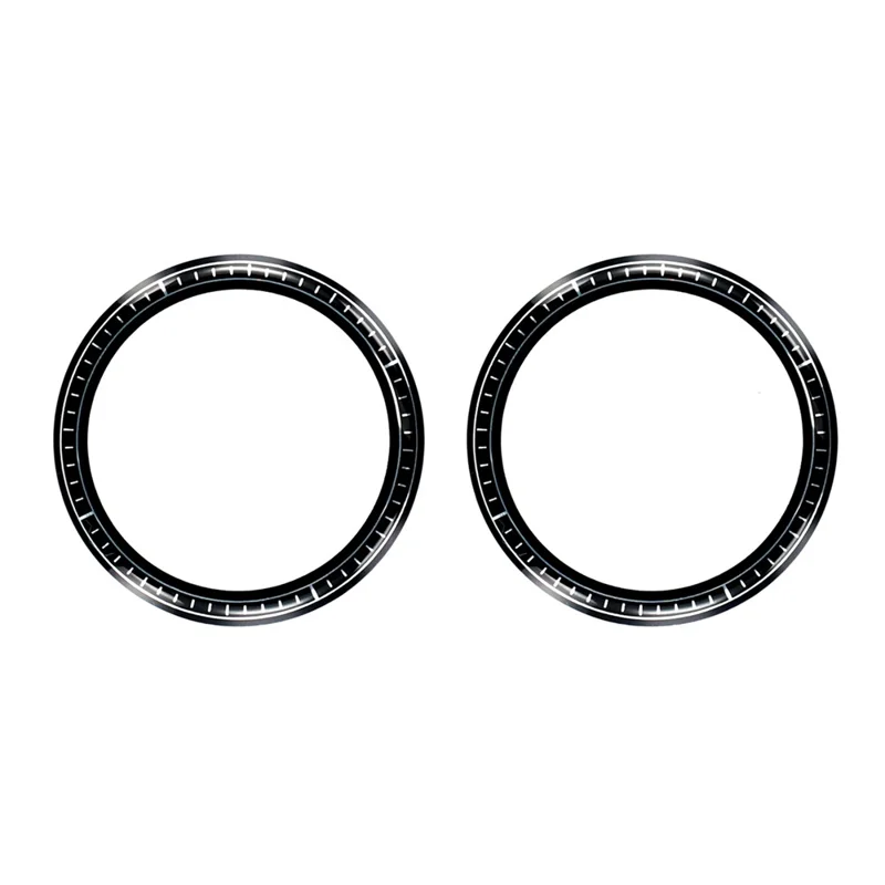 2 Stück / Pack Displayschutzfolie für Honor Watch Fit Elegant Edition Smartwatch HD Klare PMMA-Folie (Schwarze Kante)