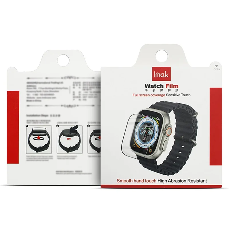 IMAK For Garmin Forerunner 570 47mm Screen Protector Anti Scratch PMMA Watch Film
