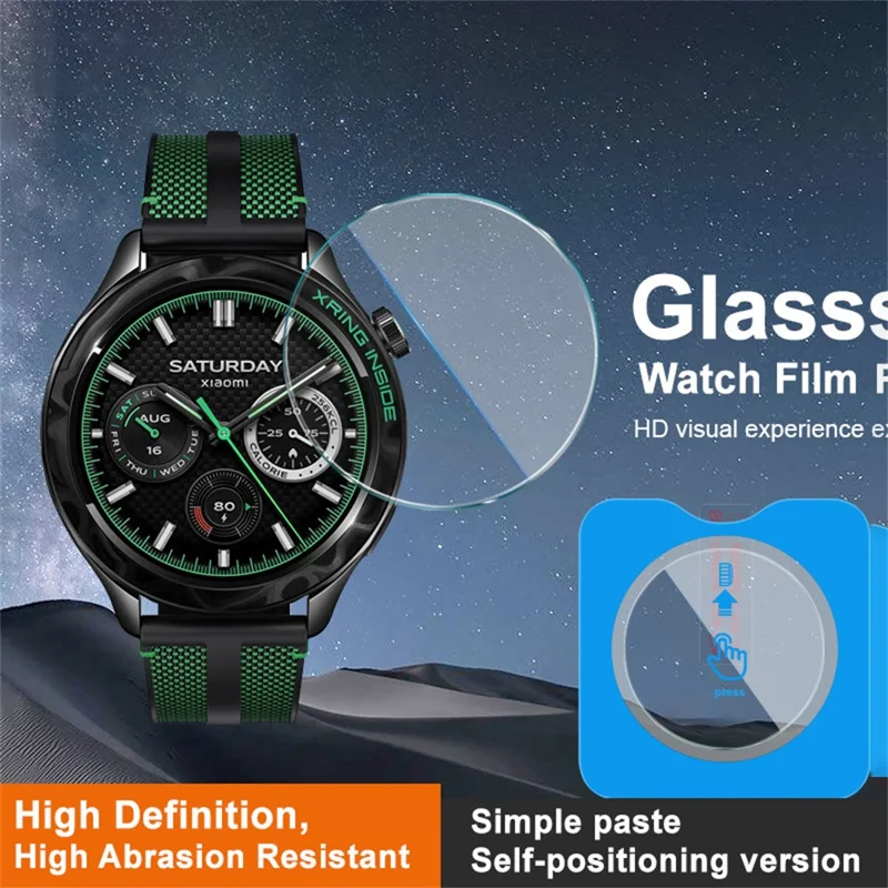 IMAK For Xiaomi Watch S4 15th Anniversary Edition Tempered Glass Screen Protector with Installation Tool