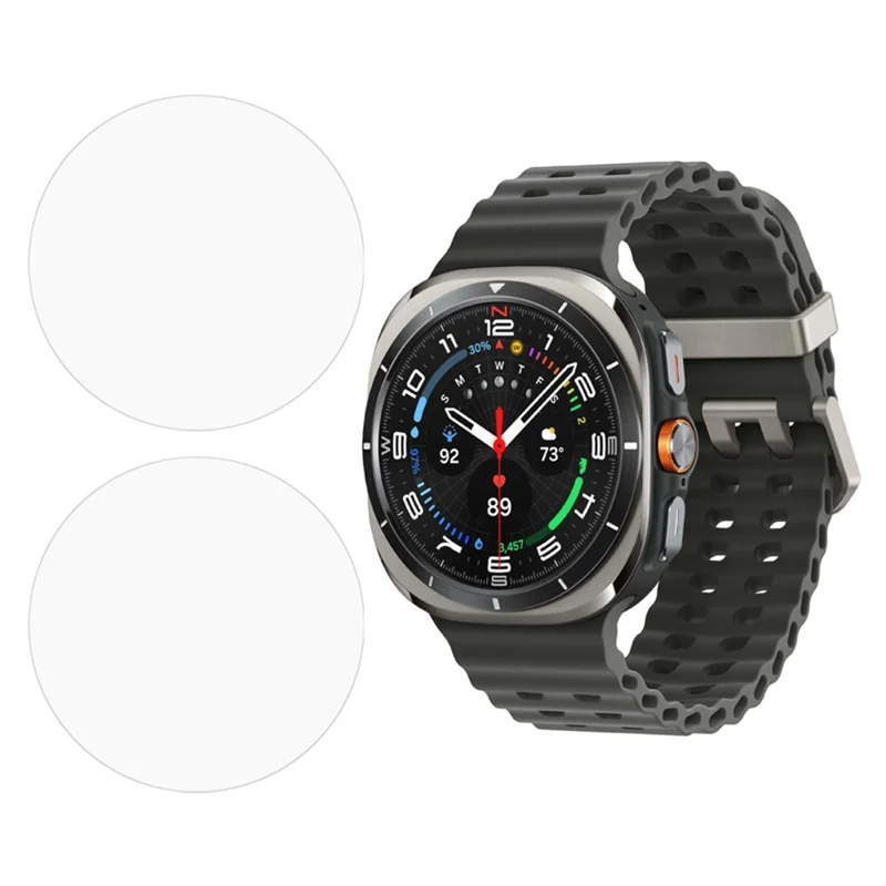 2 Unidades Protector de Pantalla para Smartwatch Samsung Galaxy Watch8 Classic de 47 mm, Película Transparente de TPU