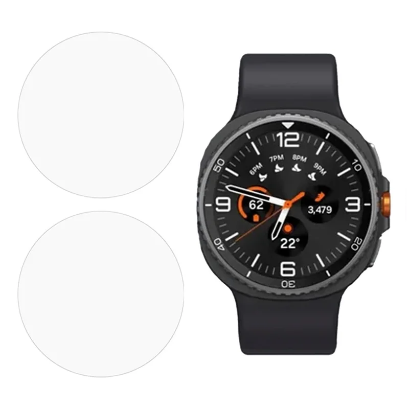 2Pcs For Samsung Galaxy Watch8 40mm Screen Protector Tempered Glass 2.5D HD Watch Screen Film