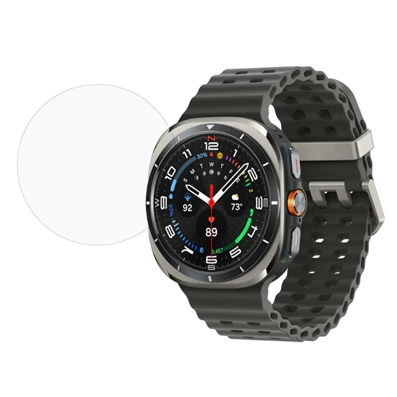 Protetor de Tela para Samsung Galaxy Watch8 Classic 47mm Película Transparente de TPU para Smartwatch