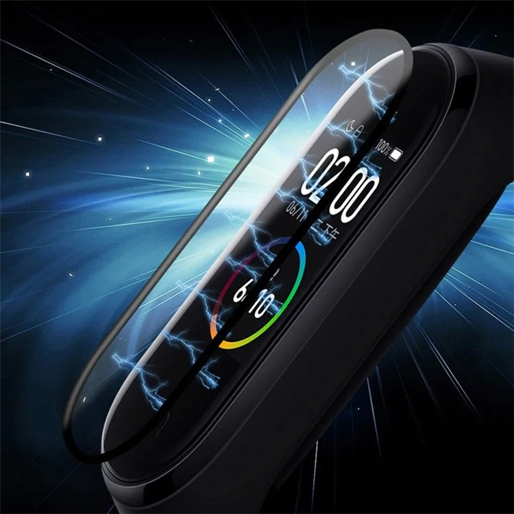 Film de protection d'écran PMMA 3D Hot Bending HD Clear pour Xiaomi Mi Band 6