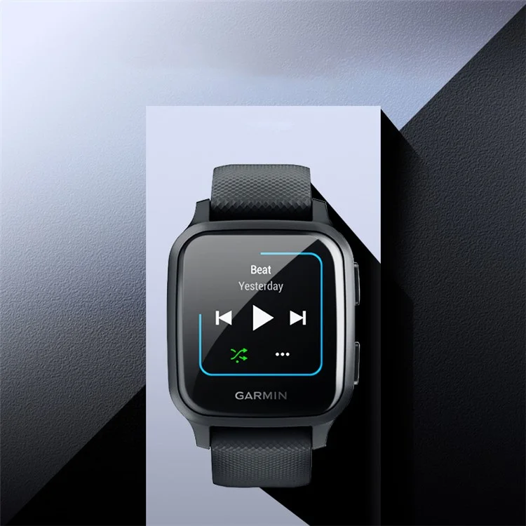 Pellicola protettiva in PMMA trasparente e ad alta definizione per Garmin Venu SQ Smart Watch, con curvatura 3D