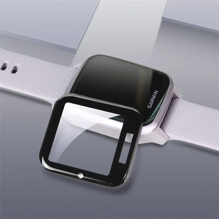 Pellicola protettiva in PMMA trasparente e ad alta definizione per Garmin Venu SQ Smart Watch, con curvatura 3D