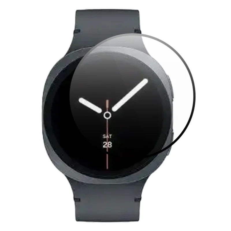 RURIHAI Pour Samsung Galaxy Watch8 40mm Protecteur d'écran PMMA 3D Full Glue Film de protection d'écran de montre