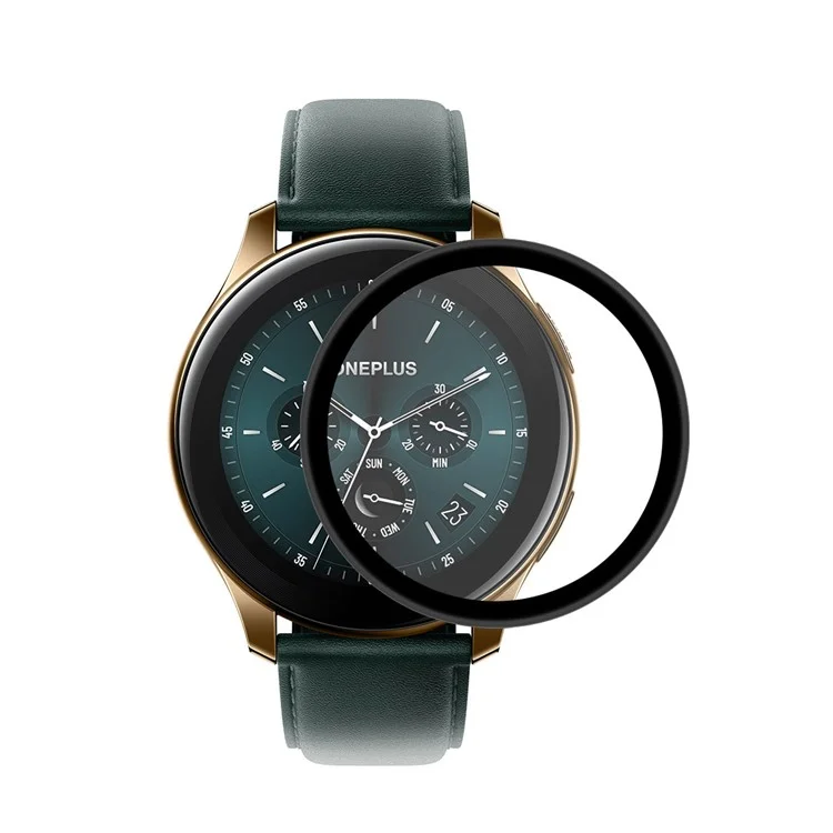 Enkay Hat Prince Full Covering 3D Curvado Soft PC Edge + PMMA Protector Para OnePlus Watch 2021
