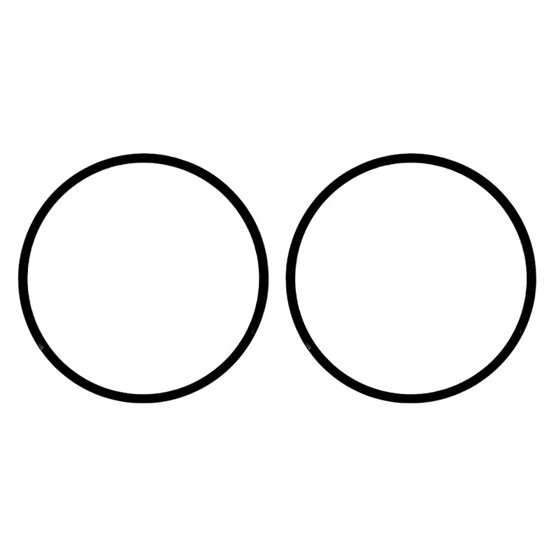 2 Peças / Pacote Protetor de Tela para Honor Watch 5 Ultra, Película HD Clara de PMMA (Borda Preta)