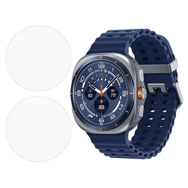 2Pcs For Samsung Galaxy Watch Ultra (2025) 47mm LTE / Ultra 47mm Screen Protector Smart Watch Clear TPU Film