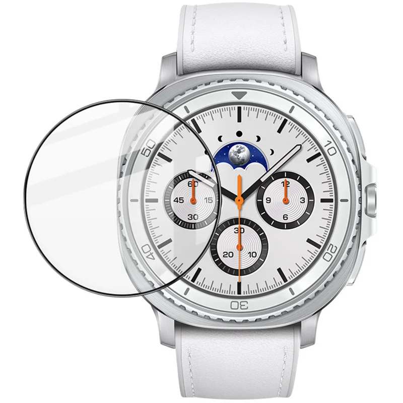 IMAK Pour Samsung Galaxy Watch8 Classic 46mm Protecteur d'écran Anti-rayures Film de montre PMMA