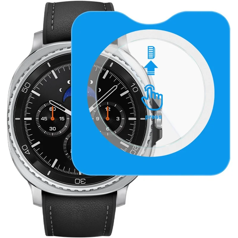 IMAK For Samsung Galaxy Watch8 Classic 46mm Tempered Glass Screen Protector with Installation Tool