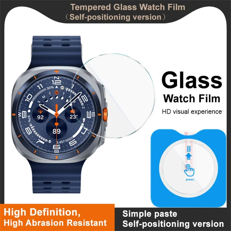 IMAK For Samsung Galaxy Watch Ultra 47mm Tempered Glass Screen Protector with Installation Tool