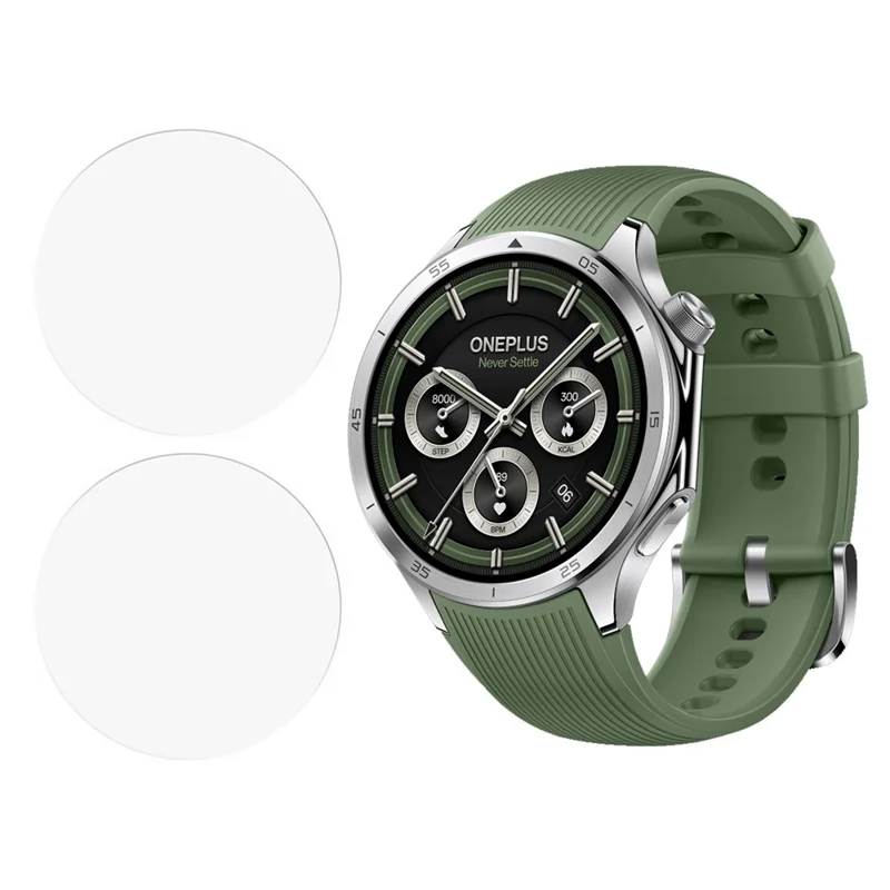 2 Pezzi Pellicola Protettiva per OnePlus Watch 3 46mm Protezione Schermo Smartwatch Trasparente TPU