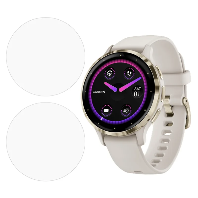 2Pcs For Garmin Venu 4 41mm Watch Screen Protector Clear TPU Film