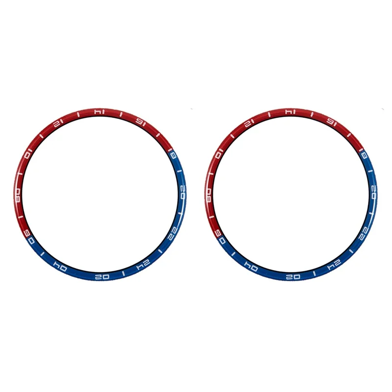 2Pcs / Pack For Huawei Watch GT 6 Pro 46mm Screen Protector Smart Watch HD Clear PMMA Film - Red / Black