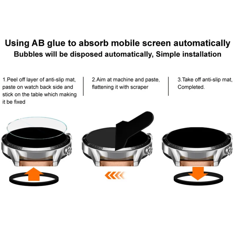 IMAK Watch Screen Protector for Apple Watch Ultra 3  /  Ultra 2  /  Ultra 49mm Clear Tempered Glass Film