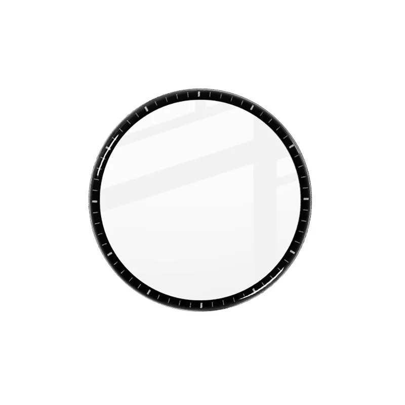 IMAK For Huawei Watch GT 6 46mm Watch Film HD Anti-scratch PMMA Screen Protector with Scale (Black)