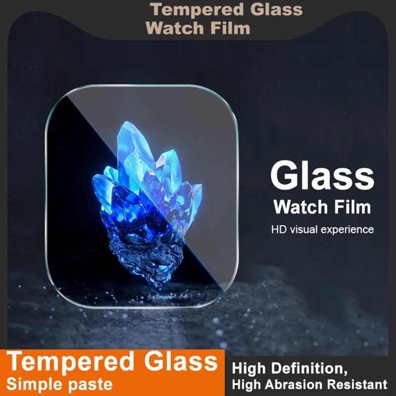 IMAK voor Realme Watch 5 Screen Protector Transparant Gehard Glas Horlogefolie