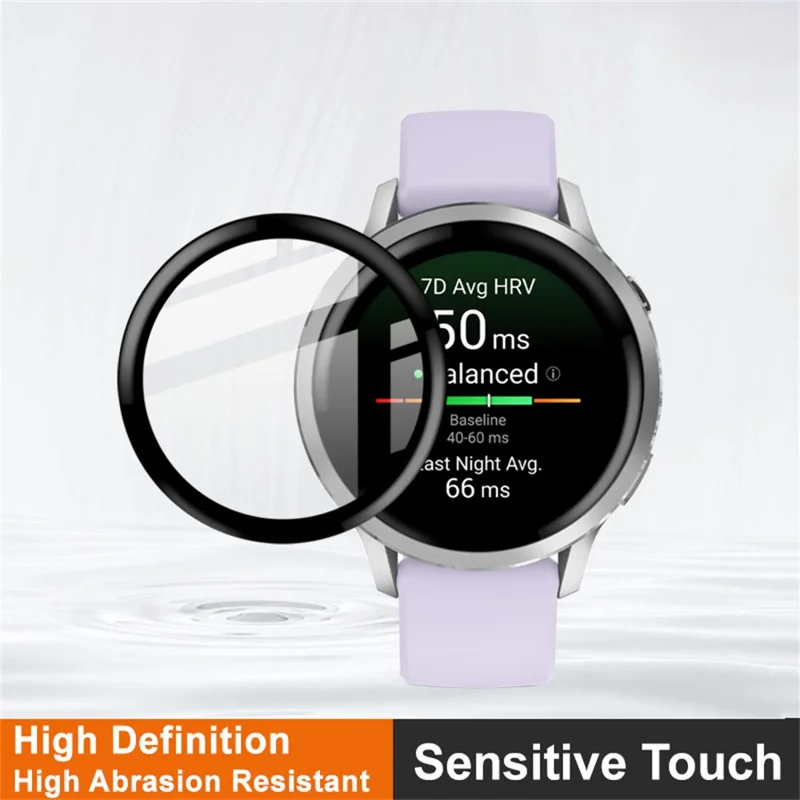 IMAK för Garmin Venu 4 41 mm Skärmskydd Anti Scratch PMMA Klockfilm