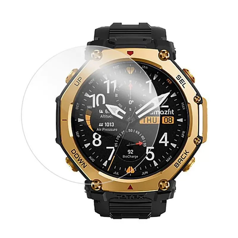 For Huami Amazfit T-Rex 3 Pro 48mm Tempered Glass Screen Protector HD Protective Watch Film