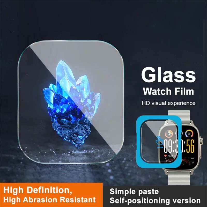 IMAK For Realme Watch 5 Tempered Glass Screen Protector with Installation Tool