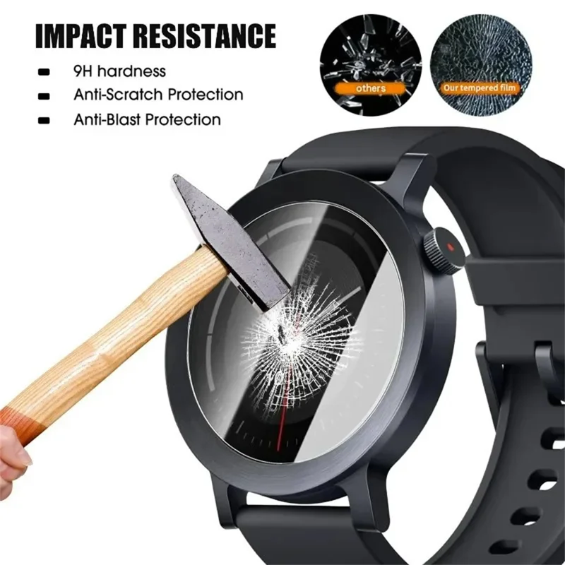 For Nothing CMF Watch 3 Pro High Aluminium-Silicon Glass Film HD Smart Watch Screen Protector