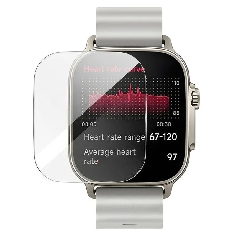 Realme Watch 5 Hochaluminium-Siliziumglas-Folie HD Smartwatch Bildschirmschutz