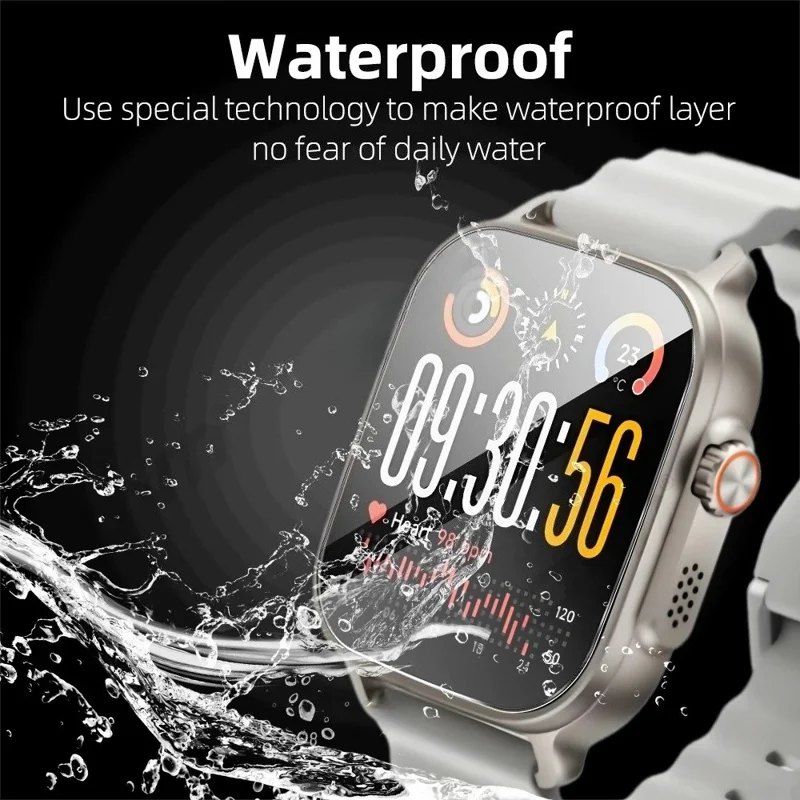 Realme Watch 5 Hochaluminium-Siliziumglas-Folie HD Smartwatch Bildschirmschutz