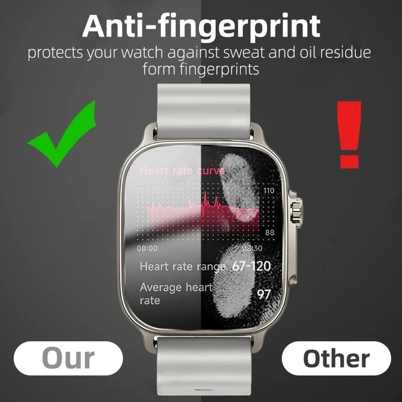 Realme Watch 5 Hochaluminium-Siliziumglas-Folie HD Smartwatch Bildschirmschutz