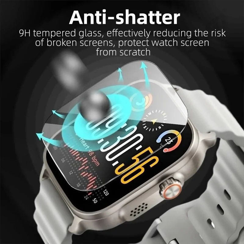 Realme Watch 5 Hochaluminium-Siliziumglas-Folie HD Smartwatch Bildschirmschutz