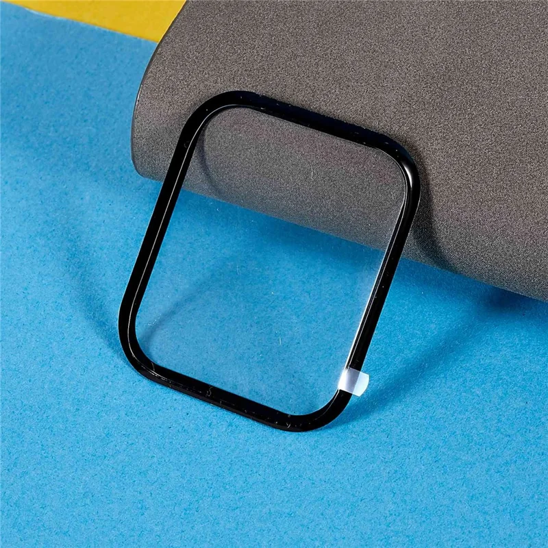 2 pezzi / confezione per Amazfit Bip 5 Unity Screen Protector Smart Watch HD Clear PMMA Film (Bordo nero)