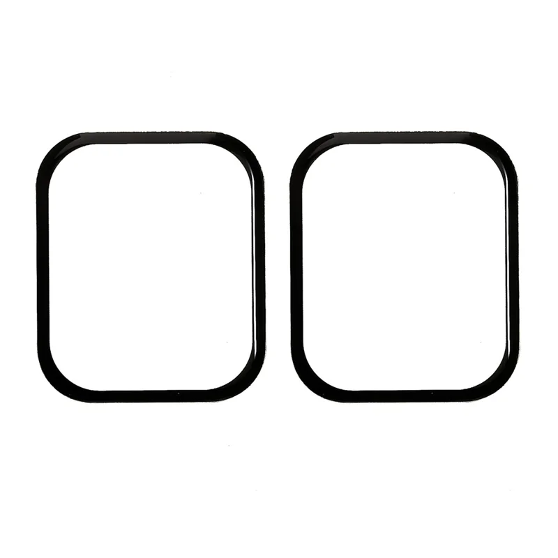 2Pcs  /  Pack For vivo Watch GT 2 / Honor Watch X5 Screen Protector Smart Watch HD Clear PMMA Film (Black Edge)