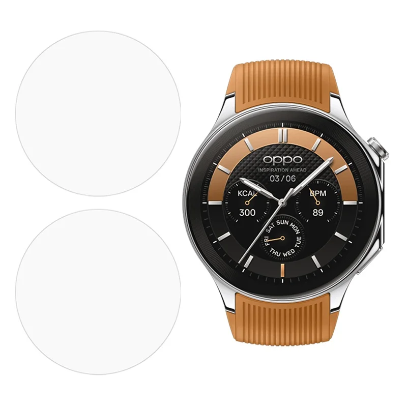 2Pcs For Oppo Watch S Watch Screen Protector Clear TPU Film