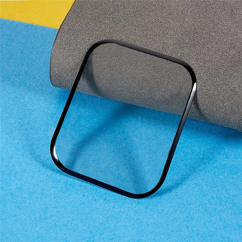 2 stk./pakke til Xiaomi Redmi Watch 6 skærmværn Smartwatch HD klar PMMA-folie (sort kant)